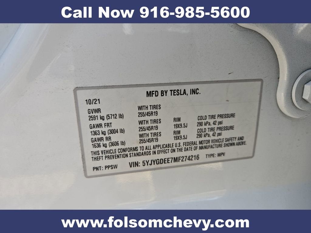 2021 Tesla Model Y Long Range