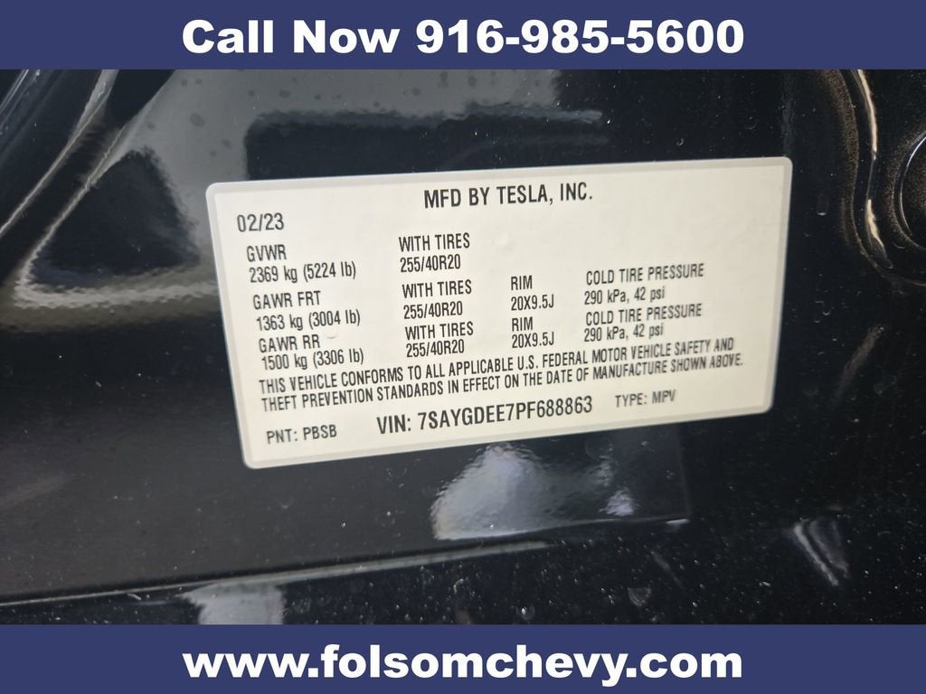 2023 Tesla Model Y Long Range