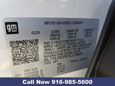 2026 Chevrolet Trax 1RS