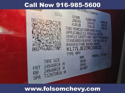 2024 Chevrolet Trax 2RS