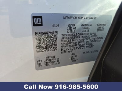 2026 Chevrolet Trax 2RS