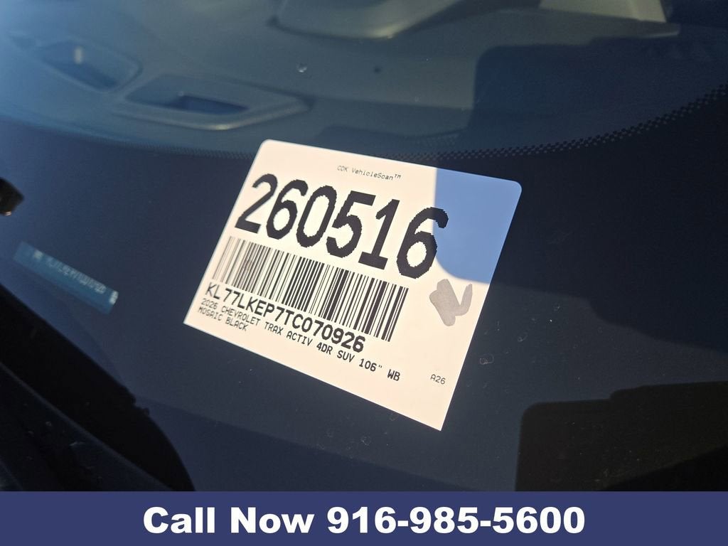 2026 Chevrolet Trax ACTIV