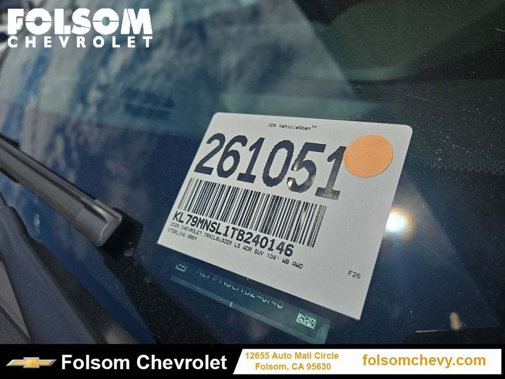 2026 Chevrolet Trailblazer LS