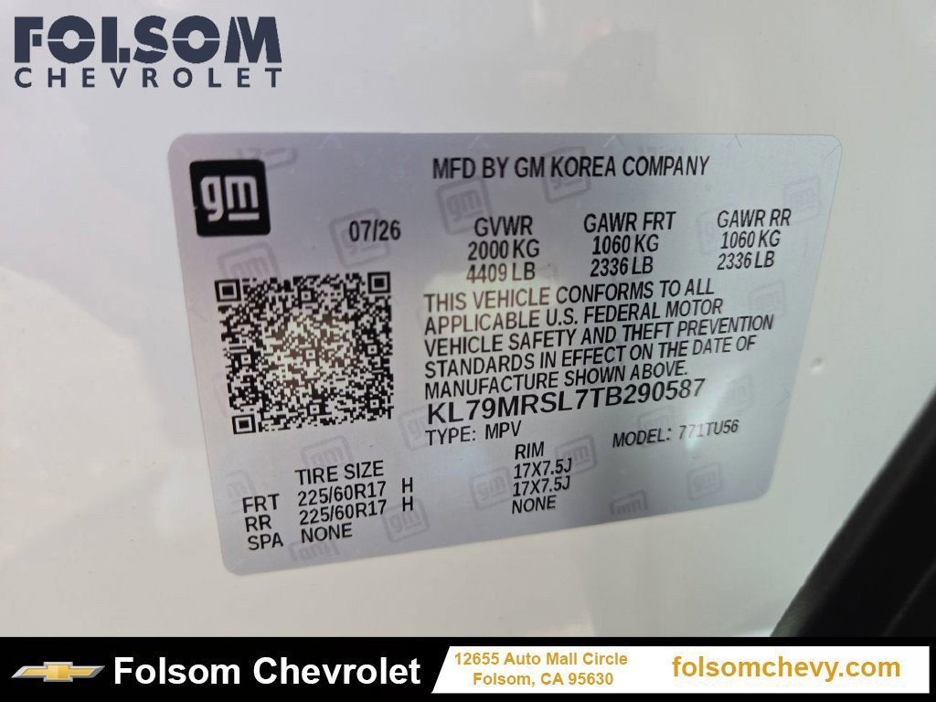 2026 Chevrolet Trailblazer LT