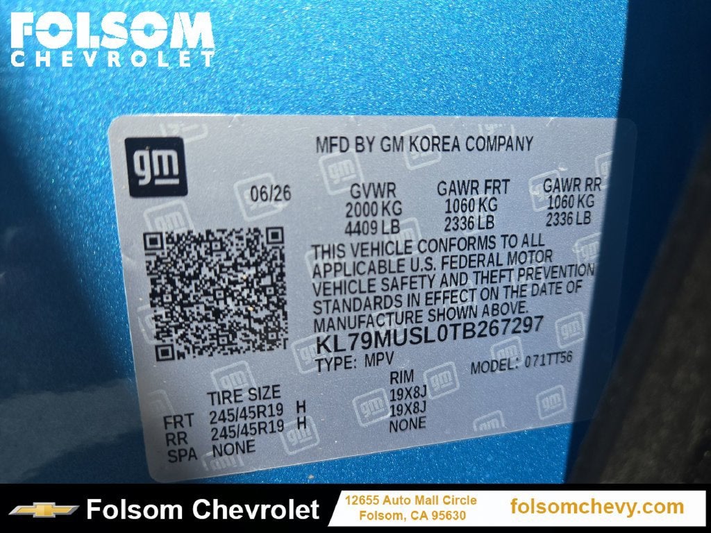 2026 Chevrolet Trailblazer RS