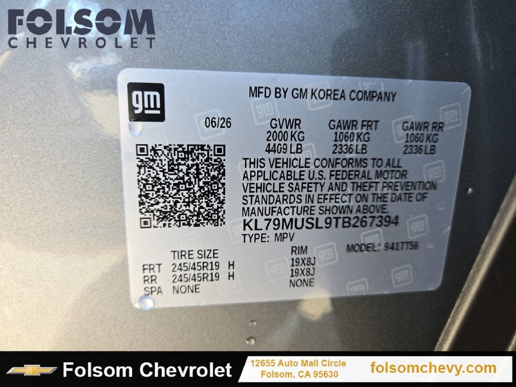 2026 Chevrolet Trailblazer RS