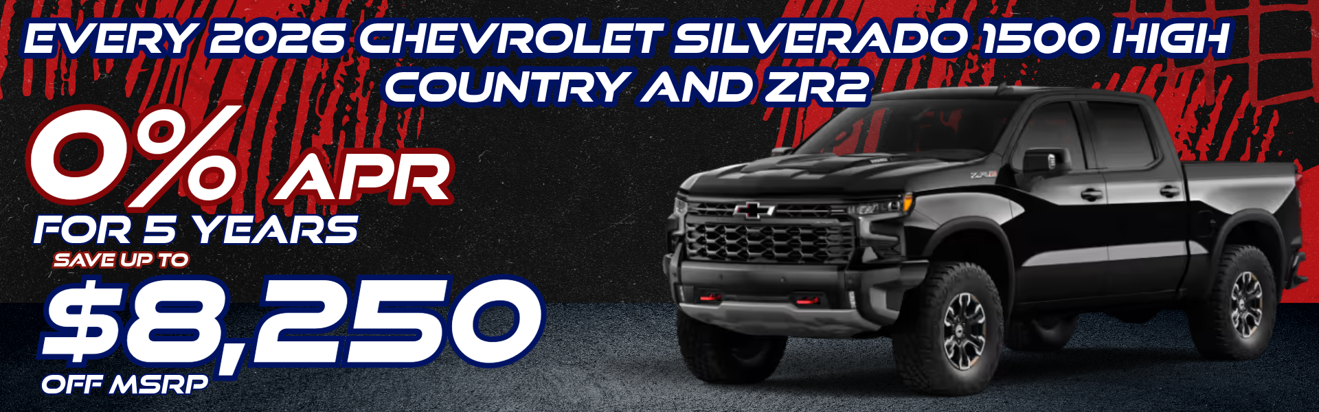 2026 Silverado 1500 High Country, ZR2