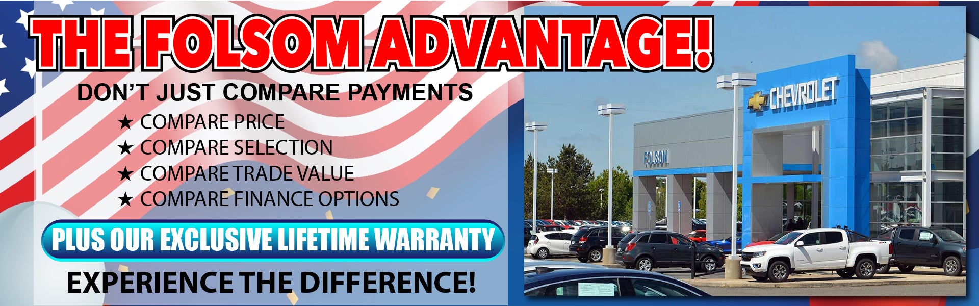 Come see all the advantages with Folsom Chevy