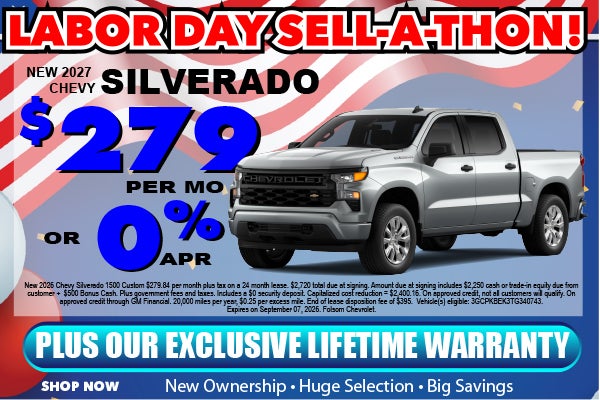 2027 Silverado Deal