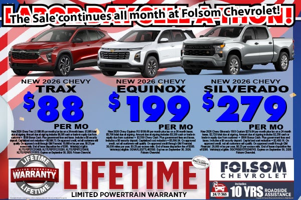 Trax, Equinox, and Silverado Deals