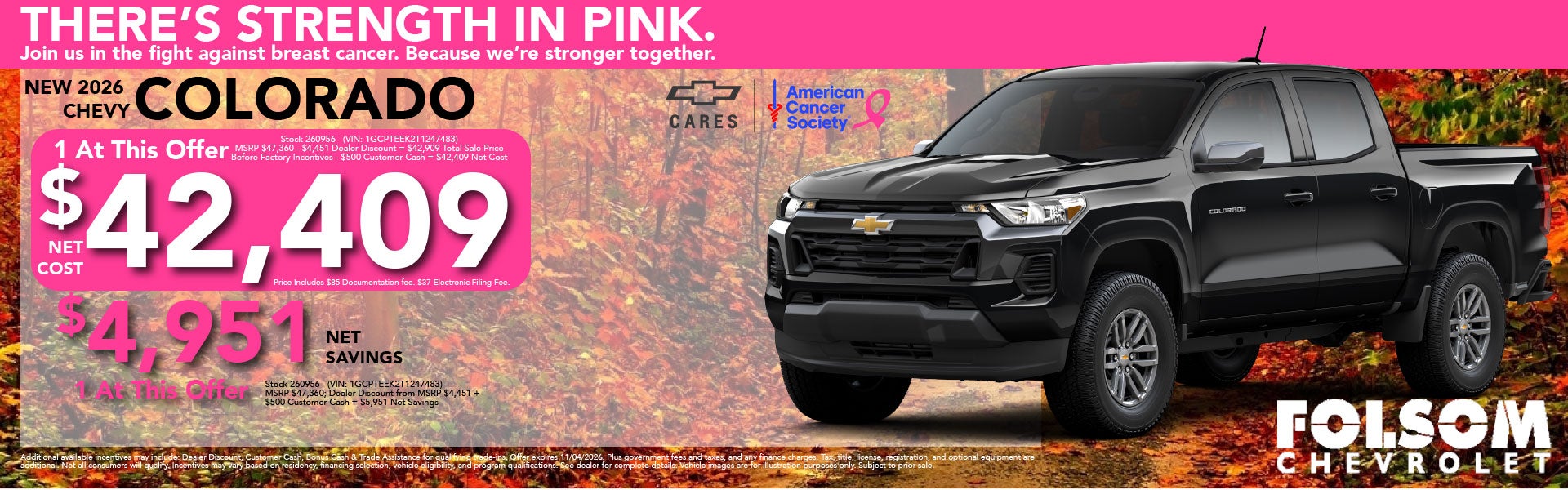 2026 Chevy Colorado Sale