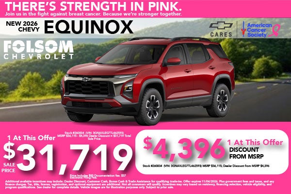 2026 Chevy Equinox Sale