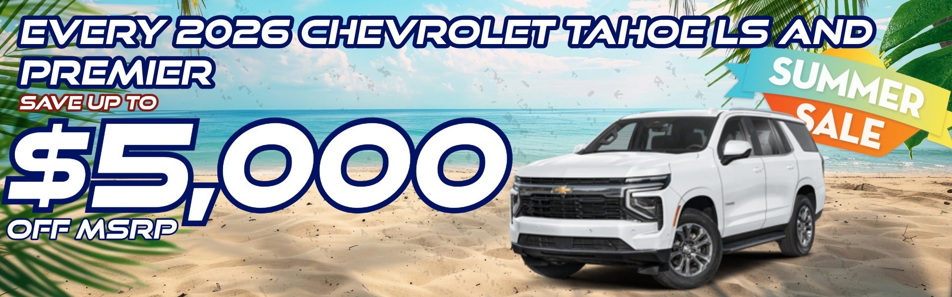 Tahoe Sale